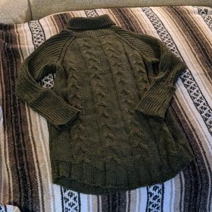 David & Dani Forest Green Sweater